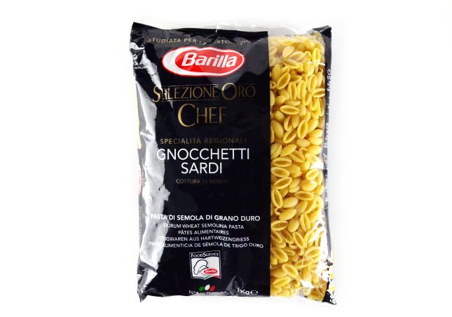 バリラ セレシオネ・オロ・シェフ ニョケッティ・サルディ1kg【正規輸入品】